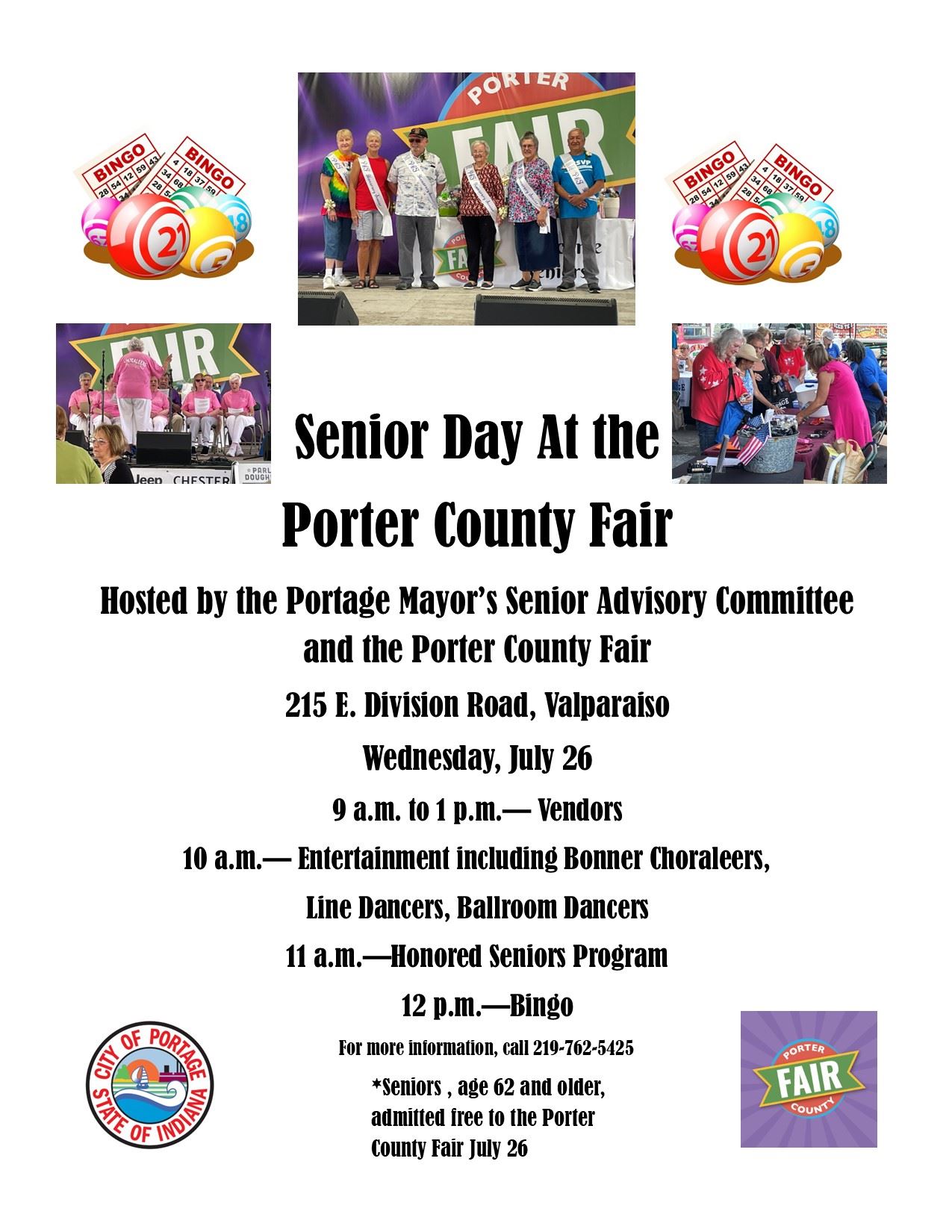 2023 senior day flyer